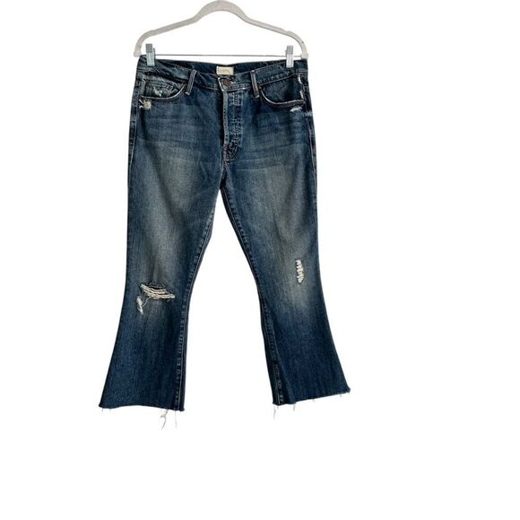 Mother The Nomad Crop Fray Jeans| Size 28 - Picture 2 of 8
